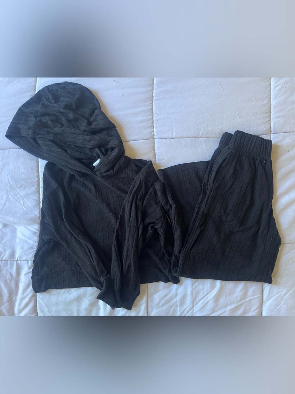 Gap Kids Black Knit Set, Size Small